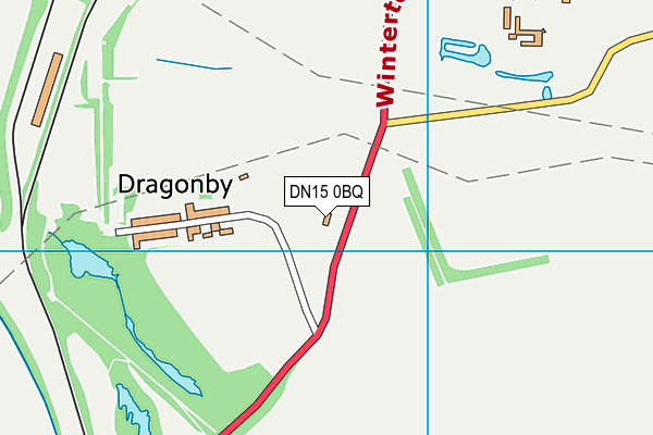 DN15 0BQ map - OS VectorMap District (Ordnance Survey) DN15 0BQ map - OS VectorMap District (Ordnance Survey)