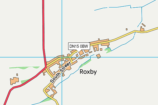 DN15 0BW map - OS VectorMap District (Ordnance Survey) DN15 0BW map - OS VectorMap District (Ordnance Survey)