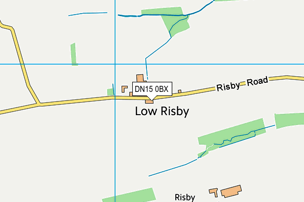 DN15 0BX map - OS VectorMap District (Ordnance Survey) DN15 0BX map - OS VectorMap District (Ordnance Survey)