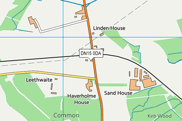 DN15 0DA map - OS VectorMap District (Ordnance Survey) DN15 0DA map - OS VectorMap District (Ordnance Survey)