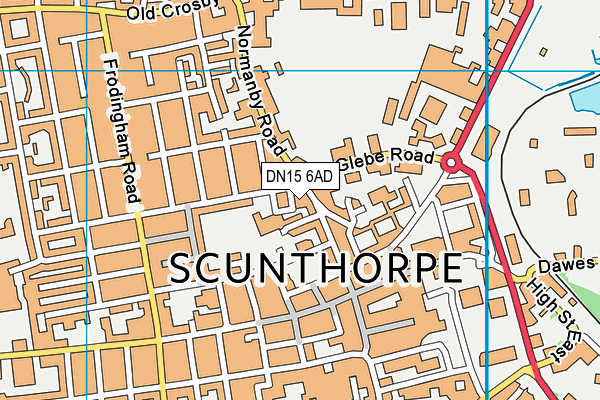 DN15 6AD map - OS VectorMap District (Ordnance Survey) DN15 6AD map - OS VectorMap District (Ordnance Survey)