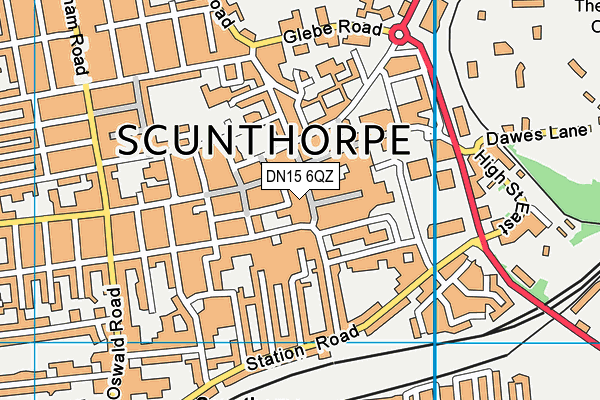 DN15 6QZ map - OS VectorMap District (Ordnance Survey) DN15 6QZ map - OS VectorMap District (Ordnance Survey)