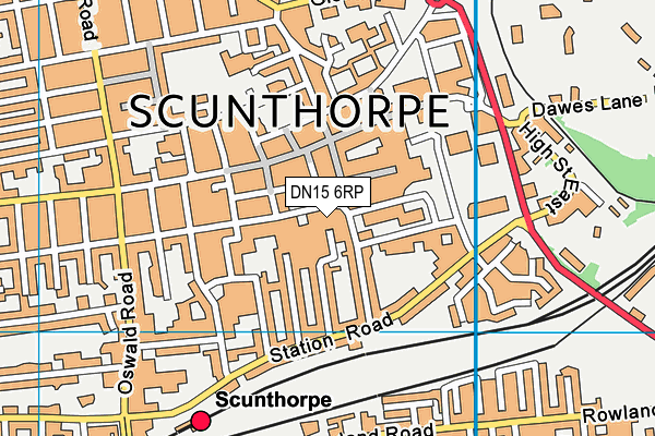 DN15 6RP map - OS VectorMap District (Ordnance Survey) DN15 6RP map - OS VectorMap District (Ordnance Survey)