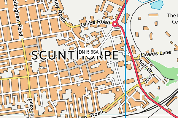 DN15 6SA map - OS VectorMap District (Ordnance Survey) DN15 6SA map - OS VectorMap District (Ordnance Survey)