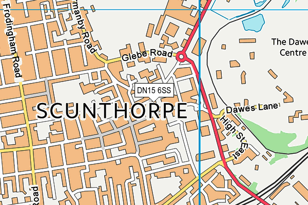 DN15 6SS map - OS VectorMap District (Ordnance Survey) DN15 6SS map - OS VectorMap District (Ordnance Survey)