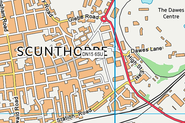 DN15 6SU map - OS VectorMap District (Ordnance Survey) DN15 6SU map - OS VectorMap District (Ordnance Survey)