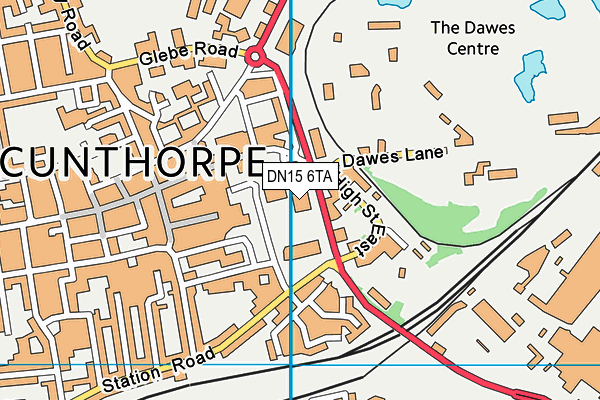 DN15 6TA map - OS VectorMap District (Ordnance Survey) DN15 6TA map - OS VectorMap District (Ordnance Survey)