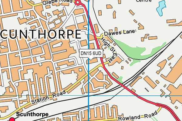 DN15 6UD map - OS VectorMap District (Ordnance Survey) DN15 6UD map - OS VectorMap District (Ordnance Survey)