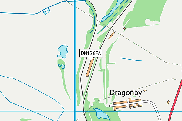 DN15 8FA map - OS VectorMap District (Ordnance Survey) DN15 8FA map - OS VectorMap District (Ordnance Survey)