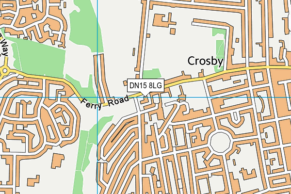 DN15 8LG map - OS VectorMap District (Ordnance Survey) DN15 8LG map - OS VectorMap District (Ordnance Survey)