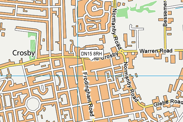 DN15 8RH map - OS VectorMap District (Ordnance Survey) DN15 8RH map - OS VectorMap District (Ordnance Survey)