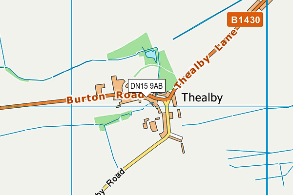 DN15 9AB map - OS VectorMap District (Ordnance Survey) DN15 9AB map - OS VectorMap District (Ordnance Survey)