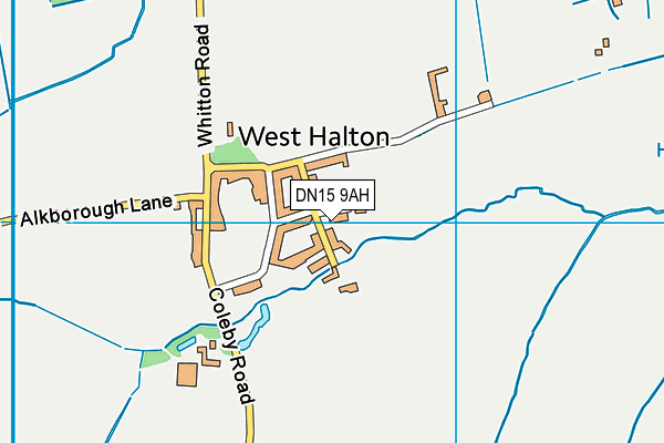 DN15 9AH map - OS VectorMap District (Ordnance Survey) DN15 9AH map - OS VectorMap District (Ordnance Survey)