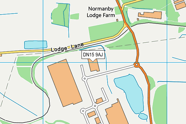 DN15 9AJ map - OS VectorMap District (Ordnance Survey) DN15 9AJ map - OS VectorMap District (Ordnance Survey)