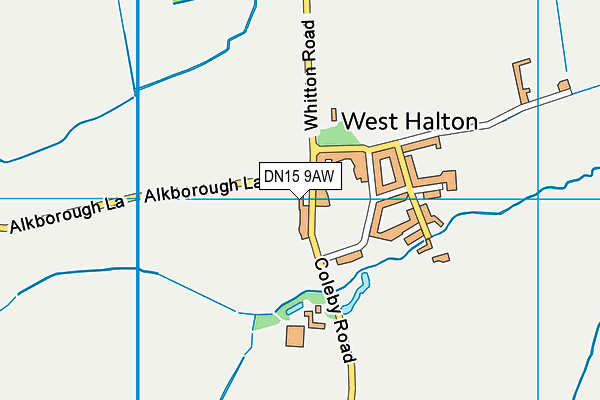 DN15 9AW map - OS VectorMap District (Ordnance Survey) DN15 9AW map - OS VectorMap District (Ordnance Survey)