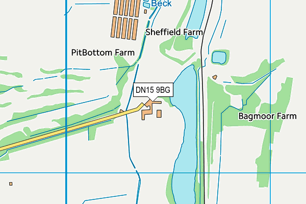 DN15 9BG map - OS VectorMap District (Ordnance Survey) DN15 9BG map - OS VectorMap District (Ordnance Survey)