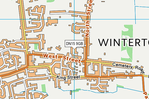 DN15 9GB map - OS VectorMap District (Ordnance Survey) DN15 9GB map - OS VectorMap District (Ordnance Survey)