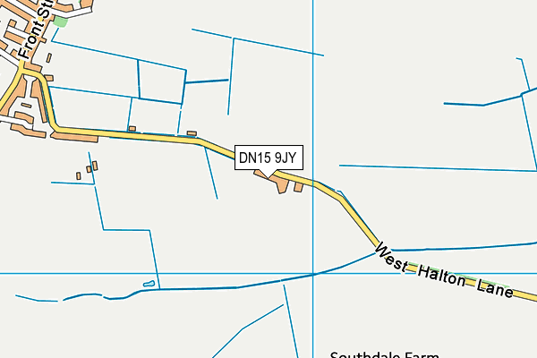 DN15 9JY map - OS VectorMap District (Ordnance Survey) DN15 9JY map - OS VectorMap District (Ordnance Survey)