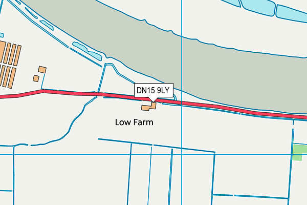 DN15 9LY map - OS VectorMap District (Ordnance Survey) DN15 9LY map - OS VectorMap District (Ordnance Survey)
