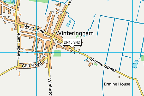 DN15 9ND map - OS VectorMap District (Ordnance Survey) DN15 9ND map - OS VectorMap District (Ordnance Survey)