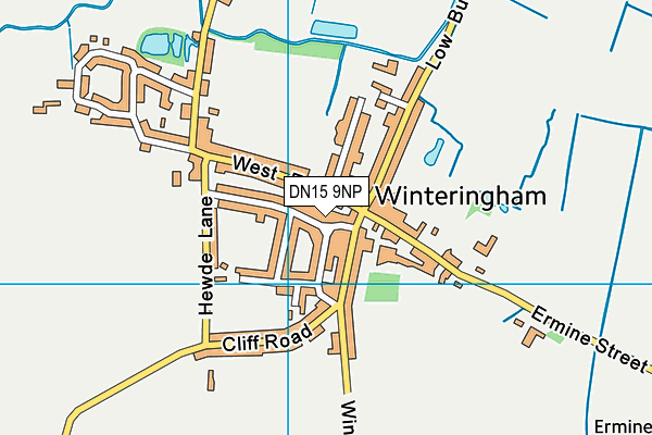 DN15 9NP map - OS VectorMap District (Ordnance Survey)