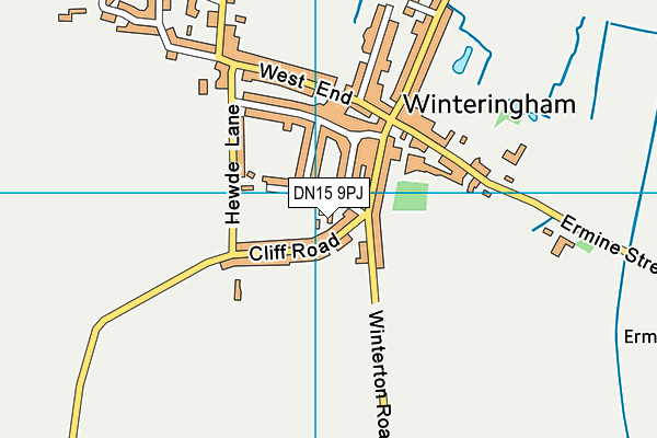 DN15 9PJ map - OS VectorMap District (Ordnance Survey) DN15 9PJ map - OS VectorMap District (Ordnance Survey)