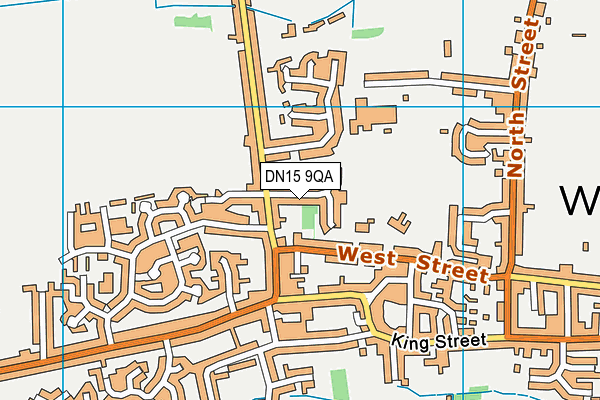 DN15 9QA map - OS VectorMap District (Ordnance Survey) DN15 9QA map - OS VectorMap District (Ordnance Survey)