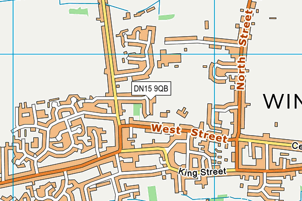 DN15 9QB map - OS VectorMap District (Ordnance Survey) DN15 9QB map - OS VectorMap District (Ordnance Survey)
