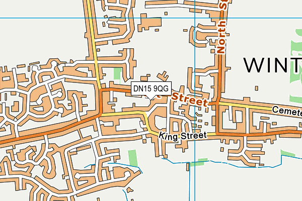 DN15 9QG map - OS VectorMap District (Ordnance Survey) DN15 9QG map - OS VectorMap District (Ordnance Survey)