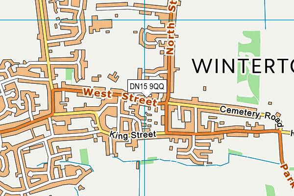 DN15 9QQ map - OS VectorMap District (Ordnance Survey) DN15 9QQ map - OS VectorMap District (Ordnance Survey)