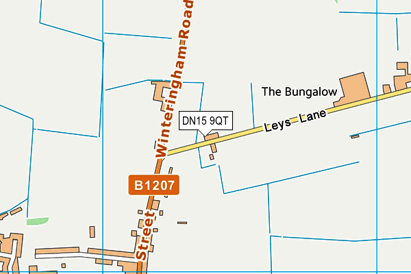 DN15 9QT map - OS VectorMap District (Ordnance Survey) DN15 9QT map - OS VectorMap District (Ordnance Survey)