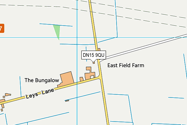 DN15 9QU map - OS VectorMap District (Ordnance Survey) DN15 9QU map - OS VectorMap District (Ordnance Survey)