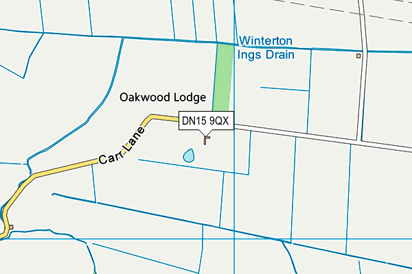 DN15 9QX map - OS VectorMap District (Ordnance Survey) DN15 9QX map - OS VectorMap District (Ordnance Survey)