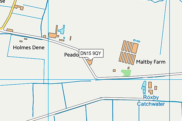 DN15 9QY map - OS VectorMap District (Ordnance Survey) DN15 9QY map - OS VectorMap District (Ordnance Survey)