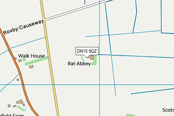 DN15 9QZ map - OS VectorMap District (Ordnance Survey) DN15 9QZ map - OS VectorMap District (Ordnance Survey)