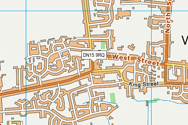 DN15 9RQ map - OS VectorMap District (Ordnance Survey) DN15 9RQ map - OS VectorMap District (Ordnance Survey)