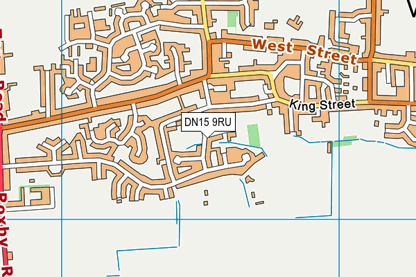 DN15 9RU map - OS VectorMap District (Ordnance Survey) DN15 9RU map - OS VectorMap District (Ordnance Survey)