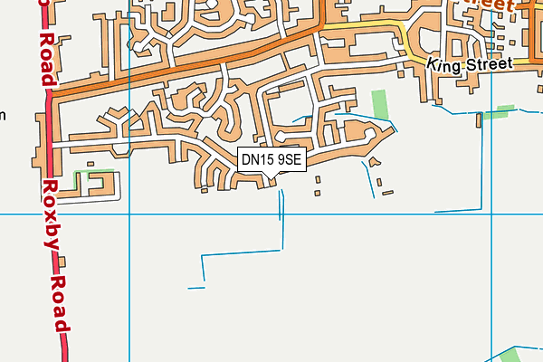DN15 9SE map - OS VectorMap District (Ordnance Survey) DN15 9SE map - OS VectorMap District (Ordnance Survey)
