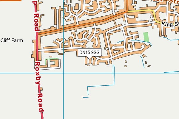 DN15 9SG map - OS VectorMap District (Ordnance Survey) DN15 9SG map - OS VectorMap District (Ordnance Survey)