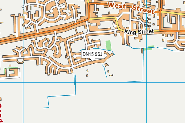 DN15 9SJ map - OS VectorMap District (Ordnance Survey) DN15 9SJ map - OS VectorMap District (Ordnance Survey)