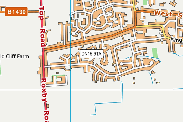 DN15 9TA map - OS VectorMap District (Ordnance Survey) DN15 9TA map - OS VectorMap District (Ordnance Survey)