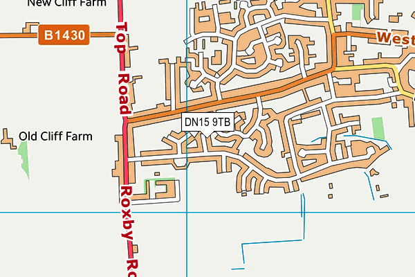 DN15 9TB map - OS VectorMap District (Ordnance Survey) DN15 9TB map - OS VectorMap District (Ordnance Survey)
