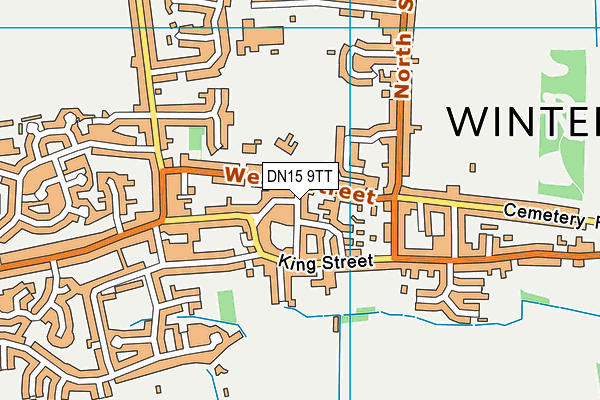DN15 9TT map - OS VectorMap District (Ordnance Survey) DN15 9TT map - OS VectorMap District (Ordnance Survey)