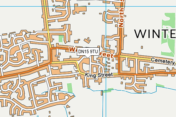 DN15 9TU map - OS VectorMap District (Ordnance Survey) DN15 9TU map - OS VectorMap District (Ordnance Survey)