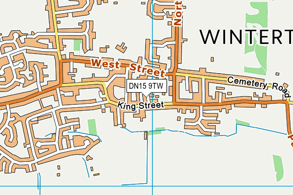 DN15 9TW map - OS VectorMap District (Ordnance Survey) DN15 9TW map - OS VectorMap District (Ordnance Survey)