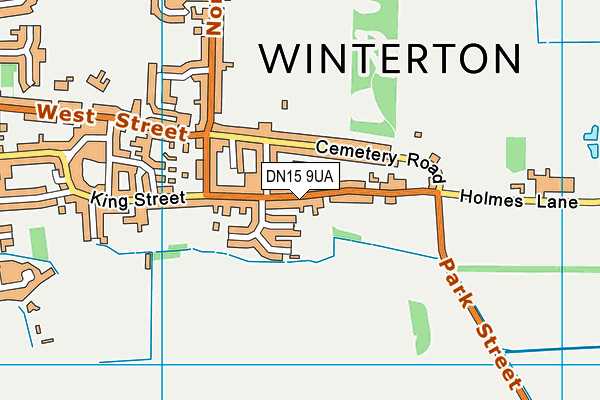 DN15 9UA map - OS VectorMap District (Ordnance Survey) DN15 9UA map - OS VectorMap District (Ordnance Survey)