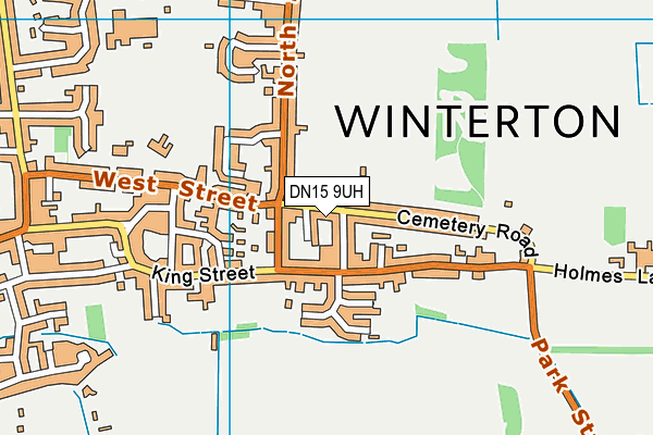 DN15 9UH map - OS VectorMap District (Ordnance Survey) DN15 9UH map - OS VectorMap District (Ordnance Survey)