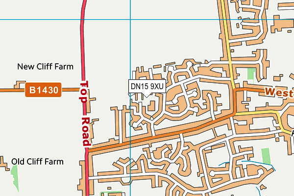 DN15 9XU map - OS VectorMap District (Ordnance Survey) DN15 9XU map - OS VectorMap District (Ordnance Survey)