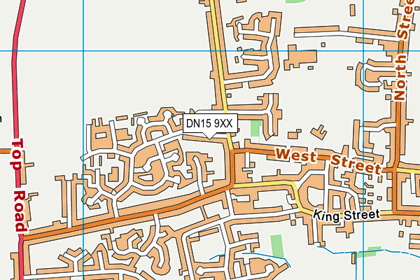 DN15 9XX map - OS VectorMap District (Ordnance Survey) DN15 9XX map - OS VectorMap District (Ordnance Survey)