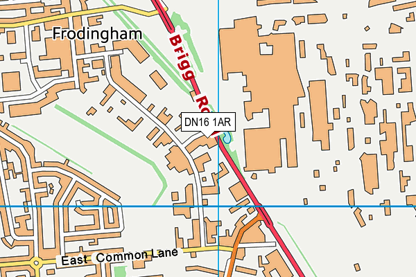 DN16 1AR map - OS VectorMap District (Ordnance Survey) DN16 1AR map - OS VectorMap District (Ordnance Survey)